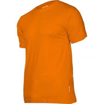 KOSZULKA T-SHIRT 180G/M2, POMARAŃCZOWA, L, CE, LAHTI