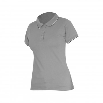 KOSZULKA POLO DAMSKA 190G/M2, SZARA, 2XL, CE, LAHTI